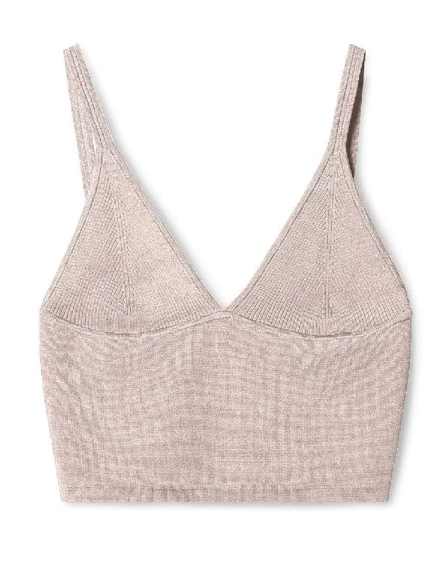 Lana Compact Knit Bustier 
Tank