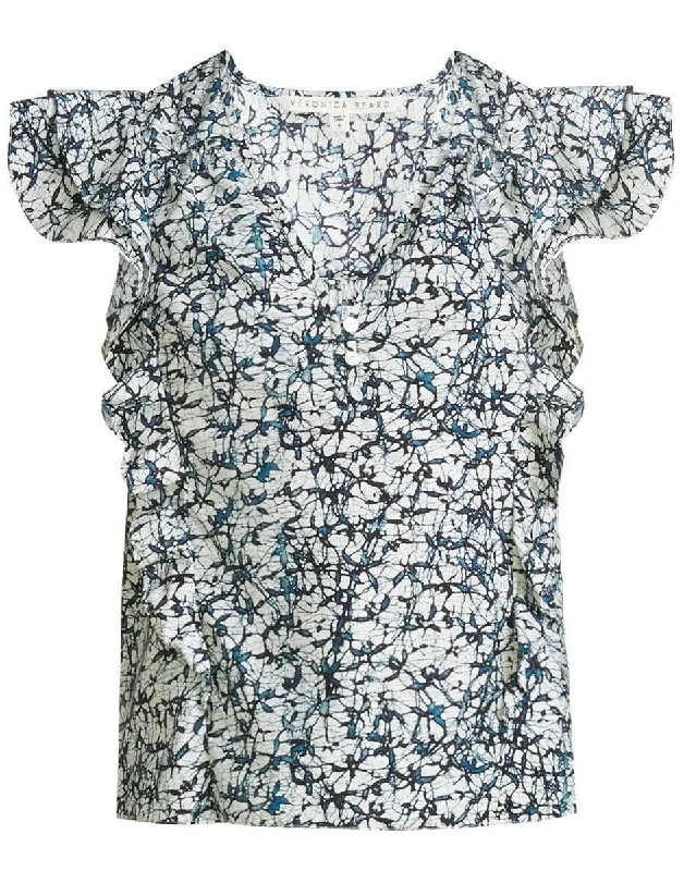 Joi Batik-Print Top