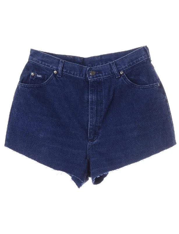 Label Molly Frayed Denim Shorts