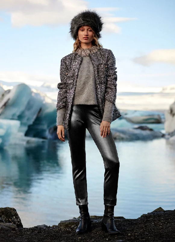 Sabrina Vegan Nappa Leather Leggings