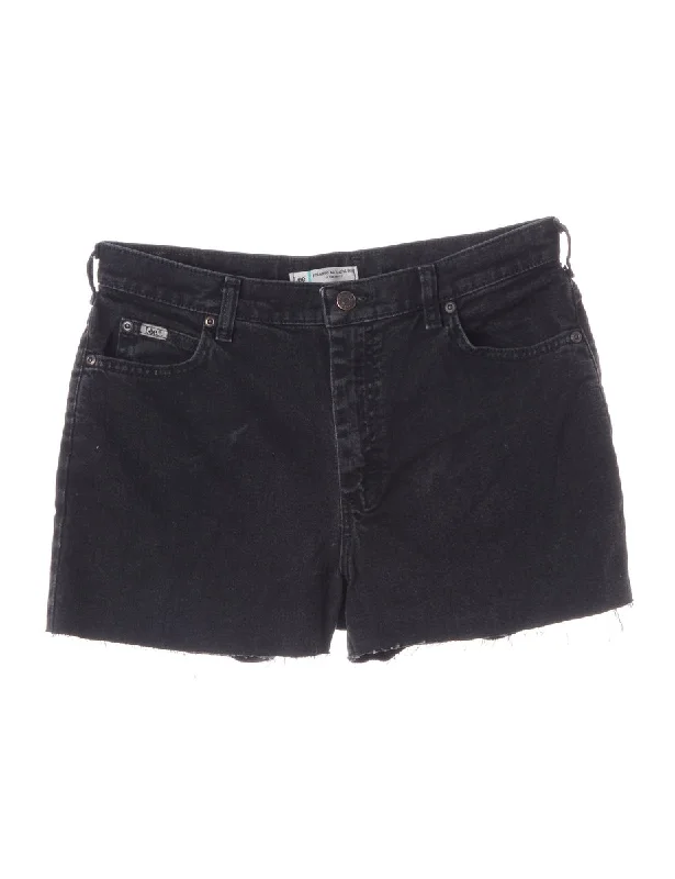 Label Molly Frayed Denim Shorts