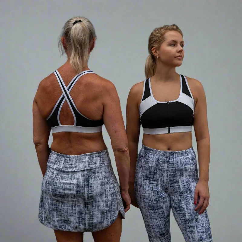 Toni Front Zip Sports Bra