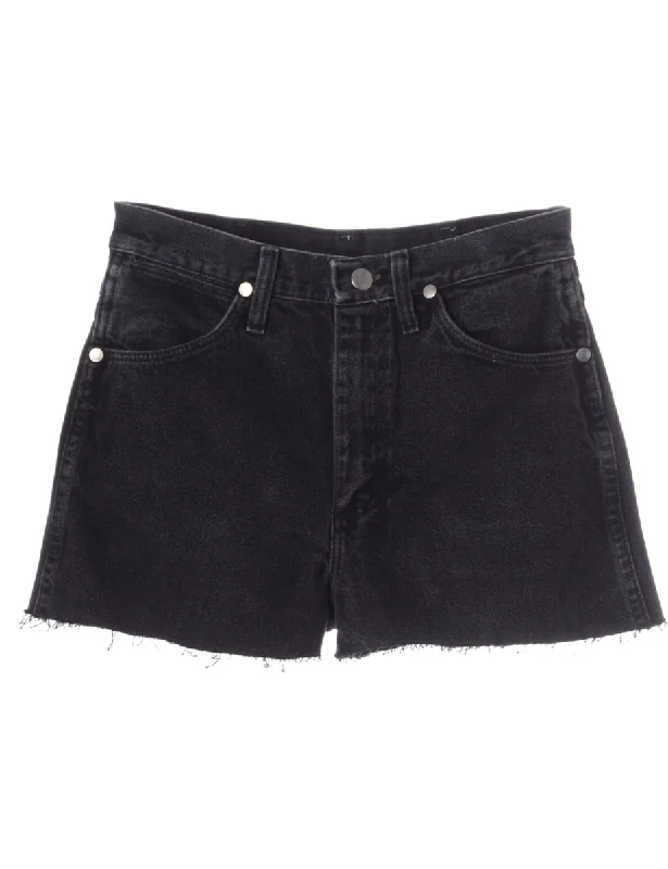 Label Molly Frayed Denim Shorts