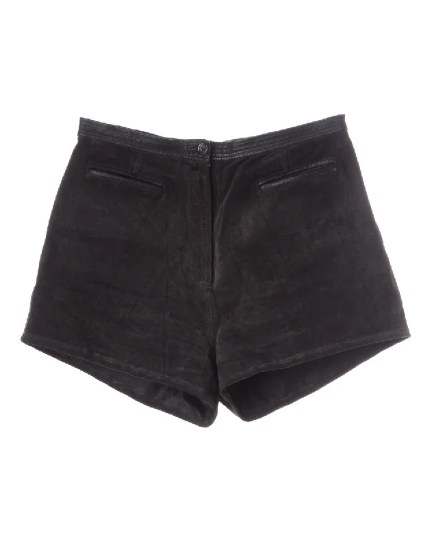 Label Naomi Suede Shorts