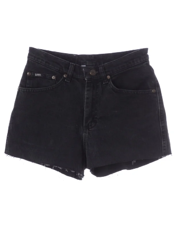 Label Molly Frayed Denim Shorts