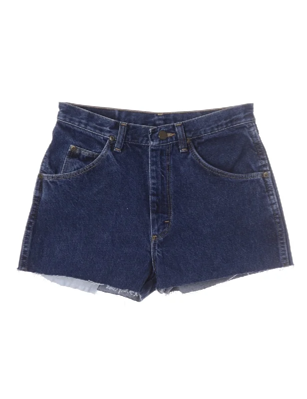 Label Molly Frayed Denim Shorts