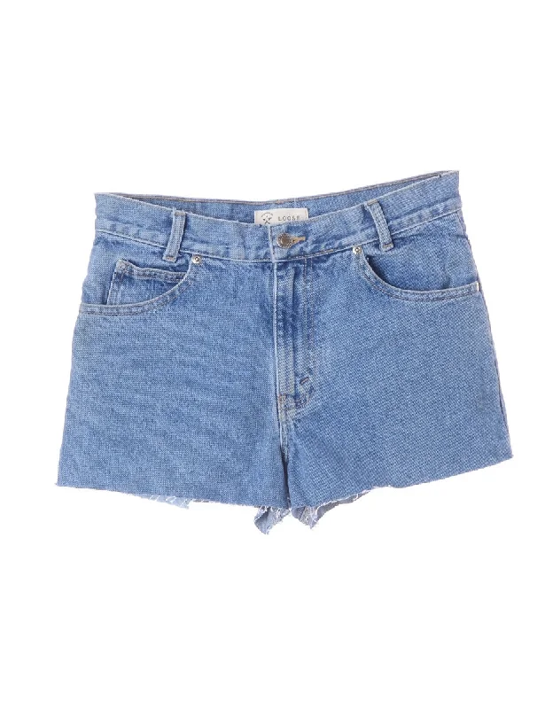 Label Molly Frayed Denim Shorts