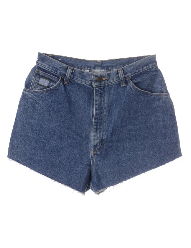 Label Molly Frayed Denim Shorts - W28