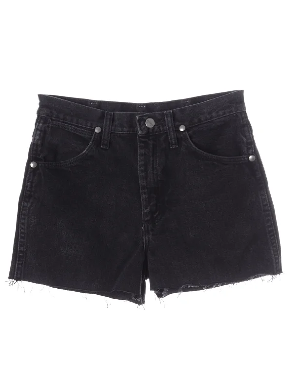 Label Molly Frayed Denim Shorts