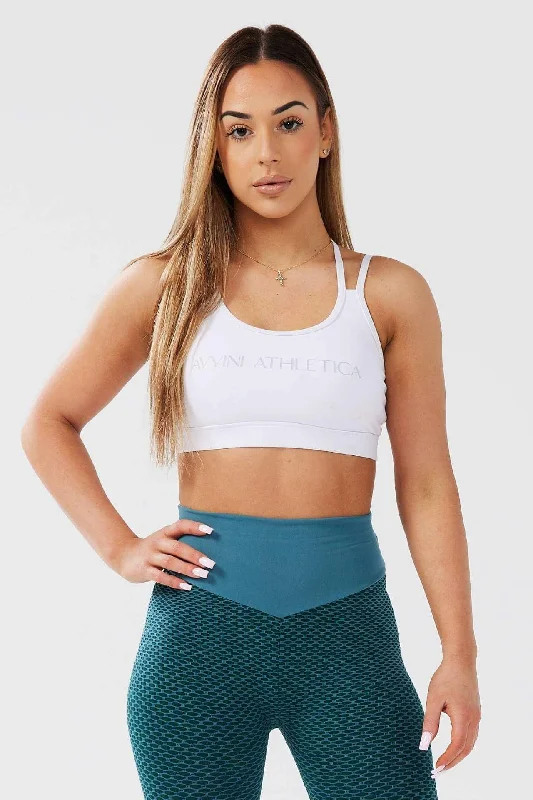 CLASSIC SPORTS BRA - WHITE