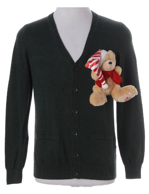 Label Novelty Christmas Cardigan