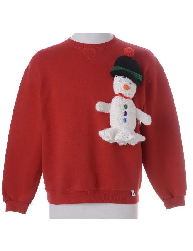 Label Novelty Christmas Sweatshirt