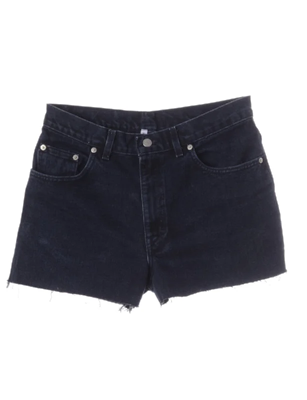 Label Molly Frayed Denim Shorts