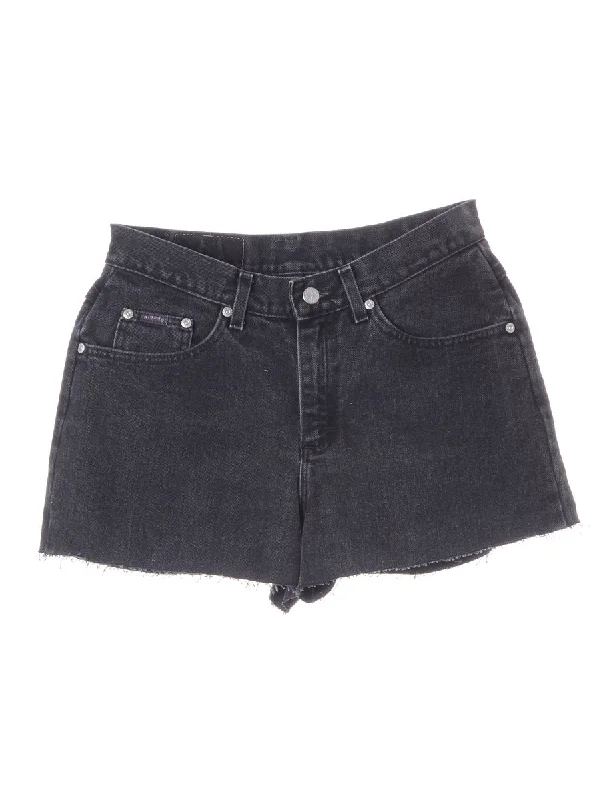 Label Molly Frayed Denim Shorts