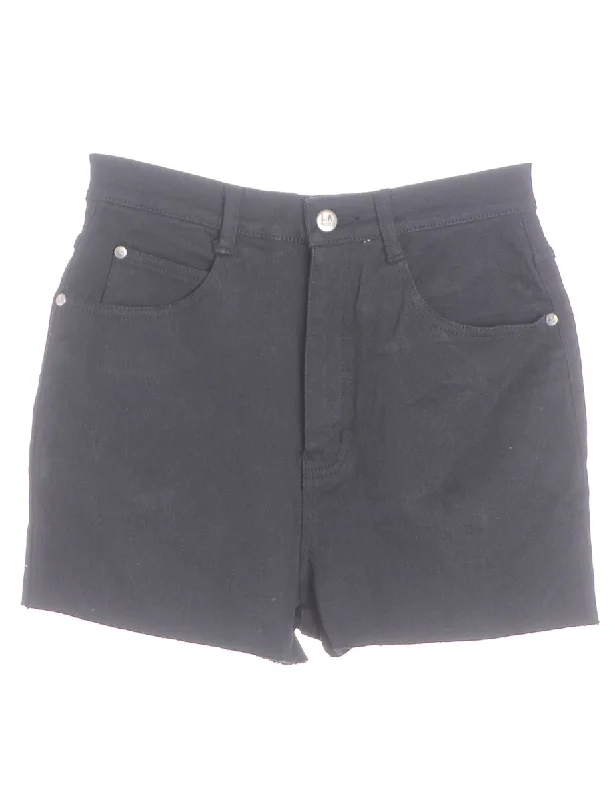 Label Molly Frayed Denim Shorts