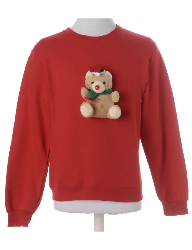 Label Novelty Christmas Sweatshirt