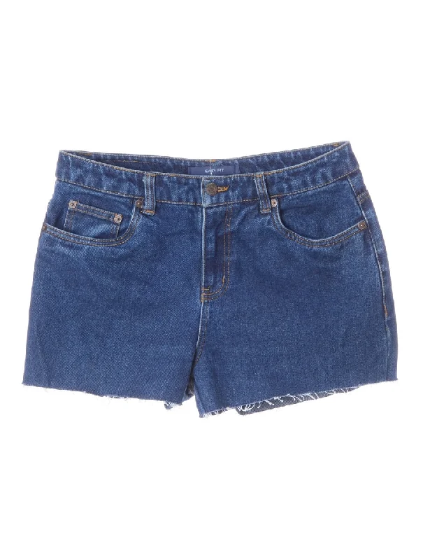 Label Molly Frayed Denim Shorts