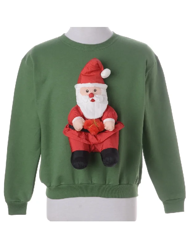 Label Novelty Christmas Sweatshirt