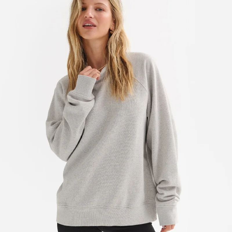 Organic Fleece Raglan Sweatshirt