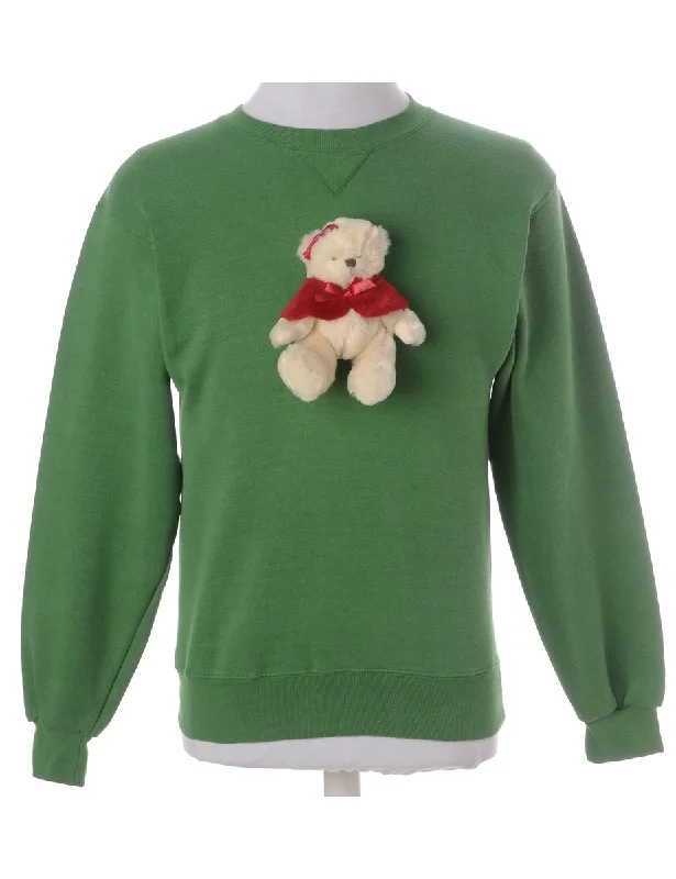 Label Novelty Christmas Sweatshirt