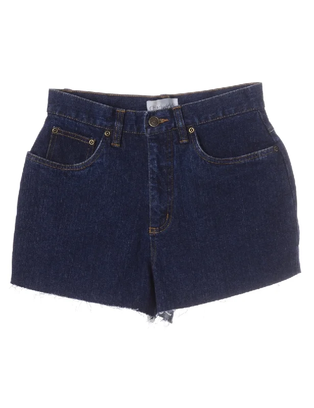 Label Molly Frayed Denim Shorts - W28