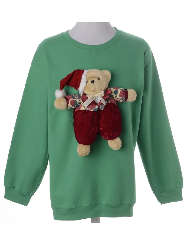 Label Novelty Christmas Sweatshirt