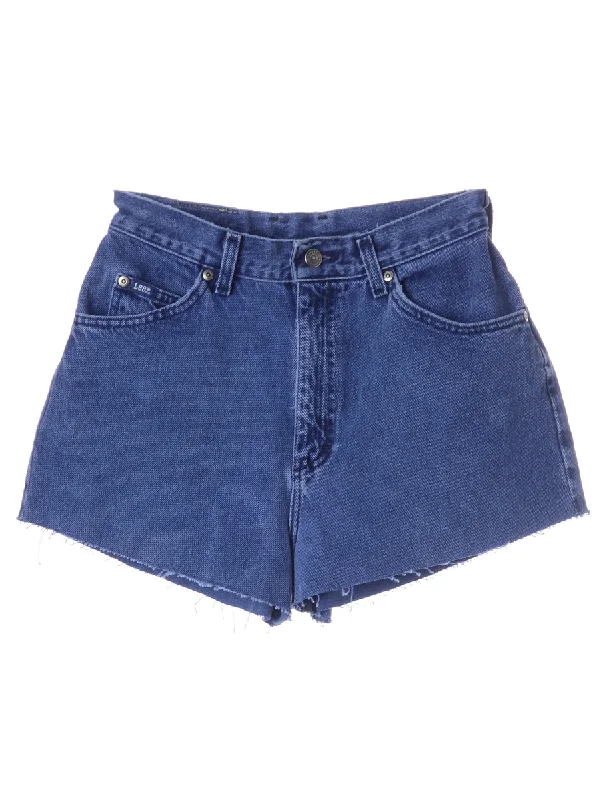 Label Molly Frayed Denim Shorts