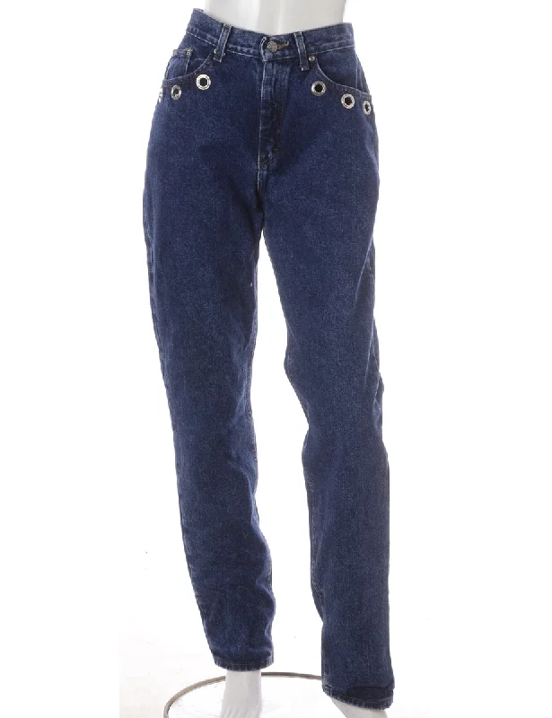 Label Natalie Eyelet Jeans