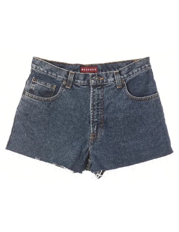 Label Molly Frayed Denim Shorts - W30