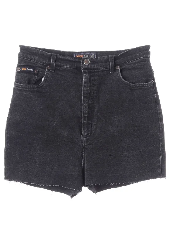 Label Molly Frayed Denim Shorts