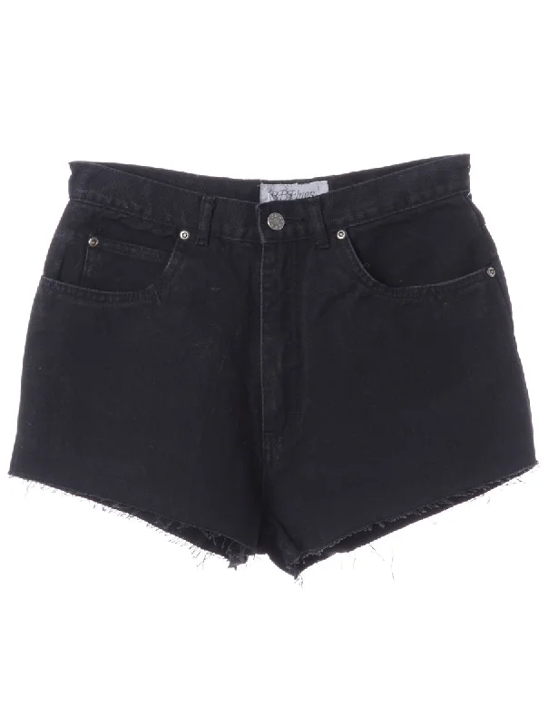 Label Molly Frayed Denim Shorts