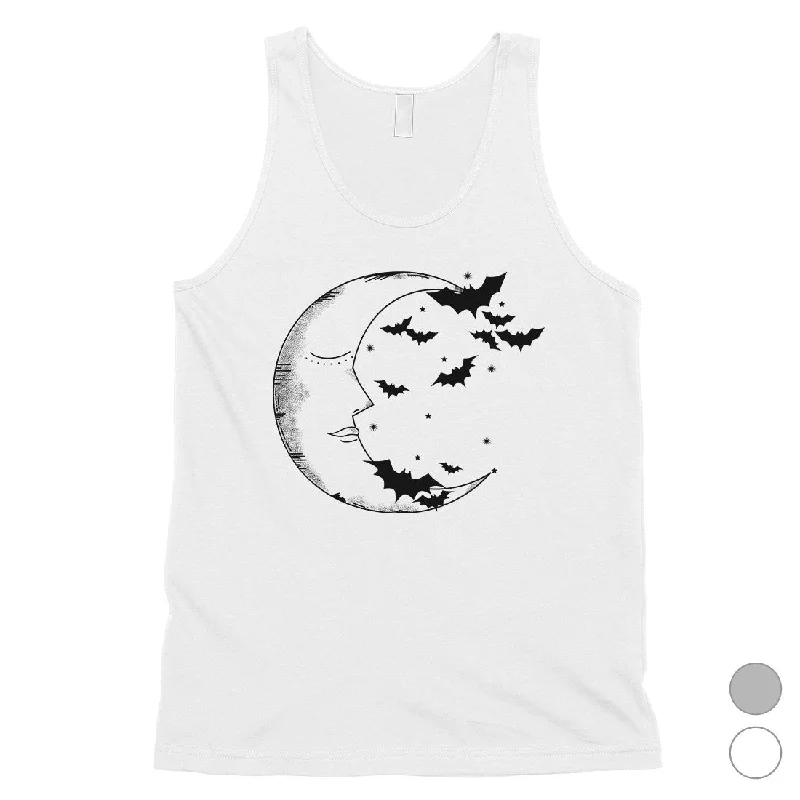 Moon And Bats Mens Tank Top