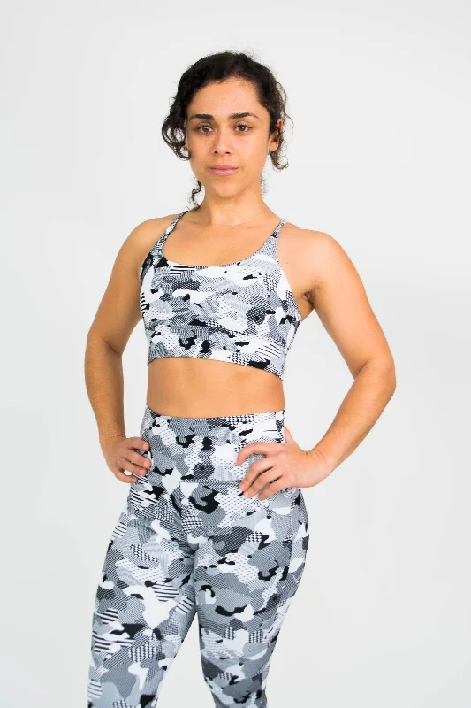 White Navuno Camo Top