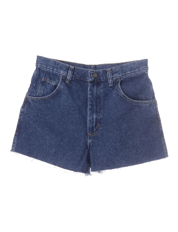 Label Molly Frayed Denim Shorts