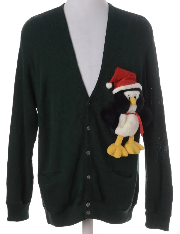 Label Novelty Christmas Cardigan