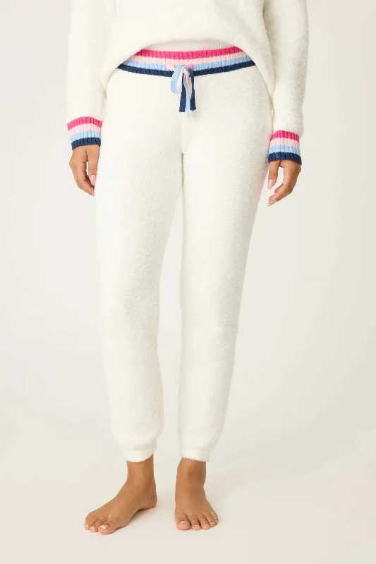 PJ Salvage: Marshmallow Party Knit Banded Pant