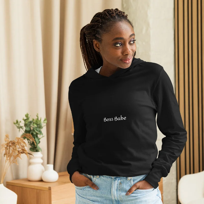 BOSS Babe Hooded Long Sleeve Tee