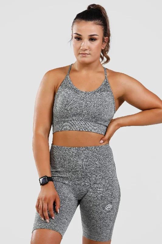 CALYPSO SEAMLESS SPORTS BRA - GREY