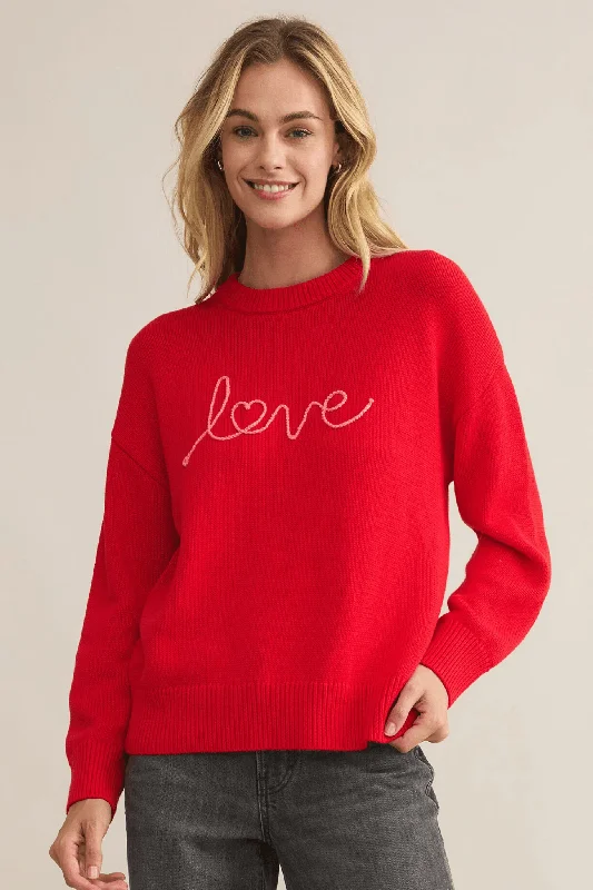 Z Supply: Love Notes Boyfriend Sweater