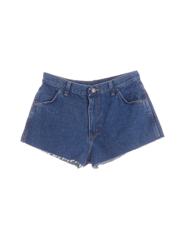 Label Molly Frayed Denim Shorts