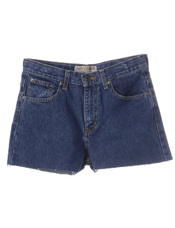 Label Molly Frayed Denim Shorts