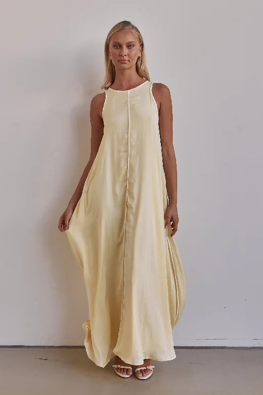 Palos Maxi Dress (Yellow)