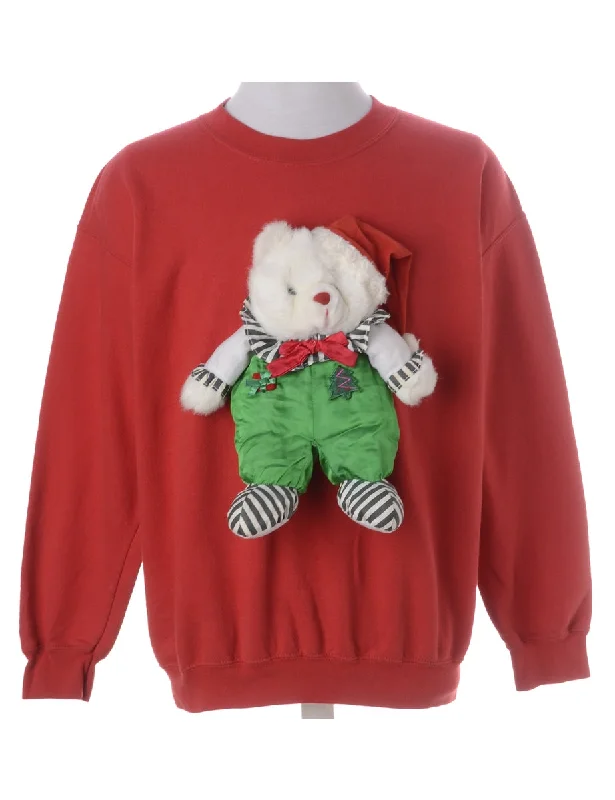 Label Novelty Christmas Sweatshirt