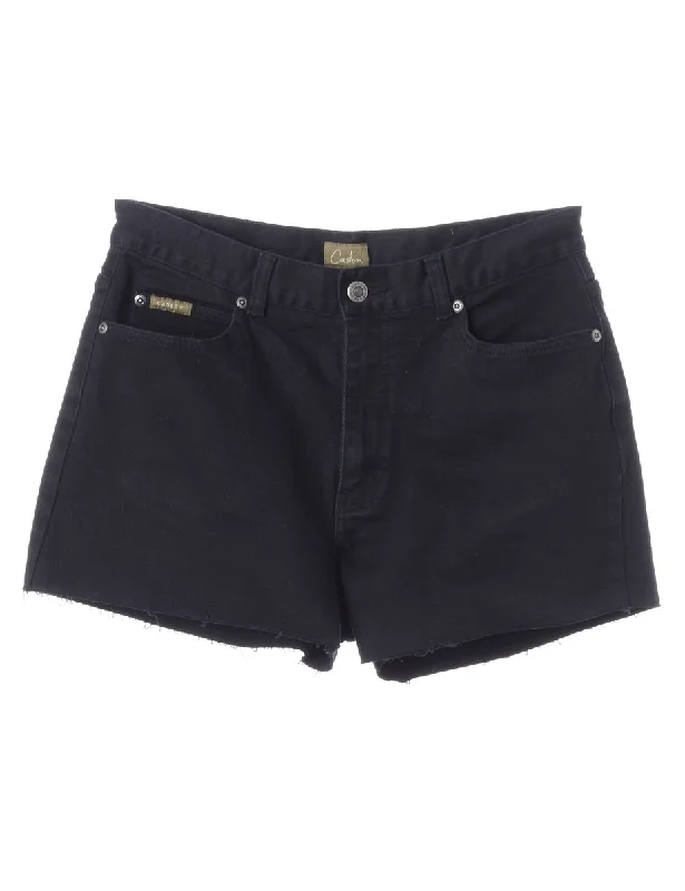 Label Molly Frayed Denim Shorts