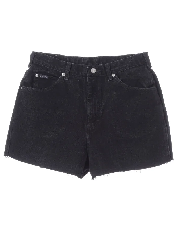 Label Molly Frayed Denim Shorts