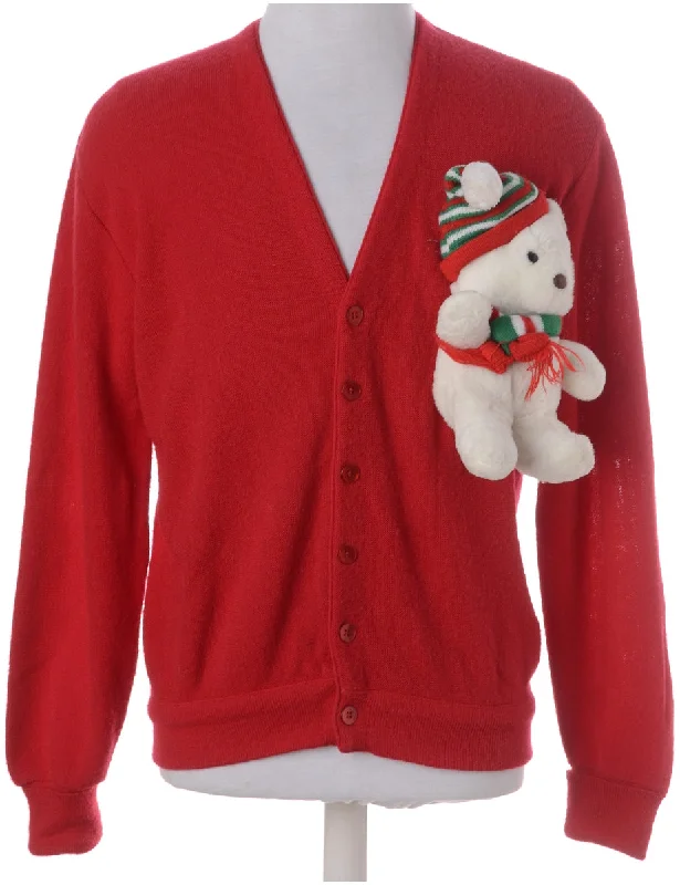 Label Novelty Christmas Cardigan