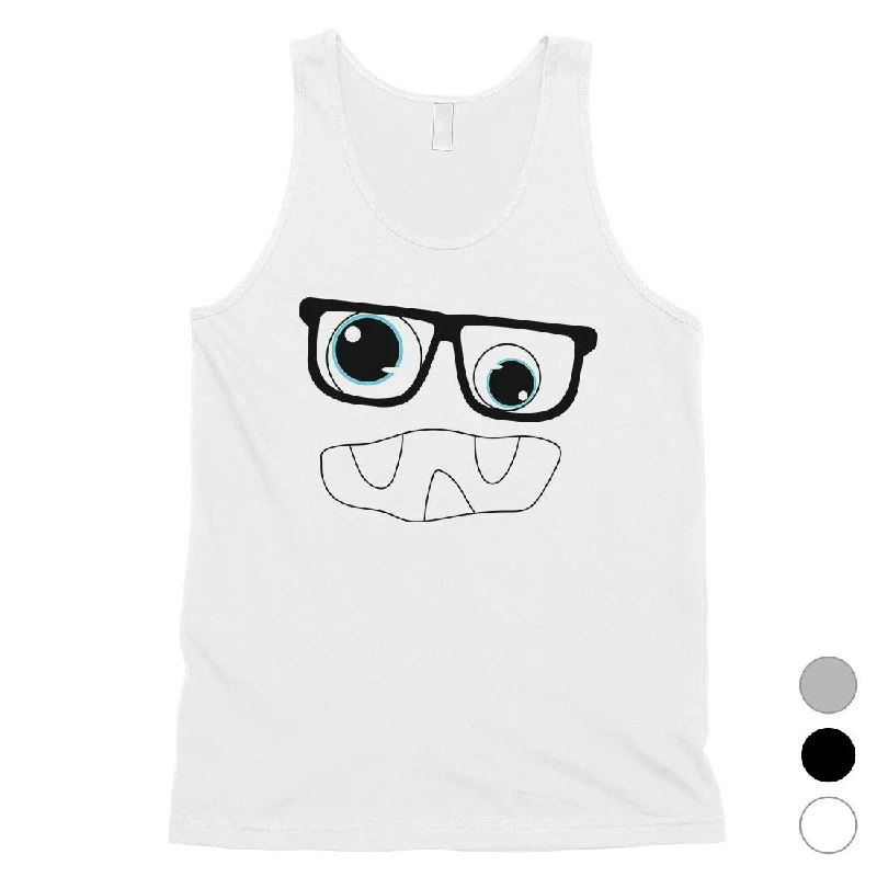 Monster With Glasses Mens Tank Top