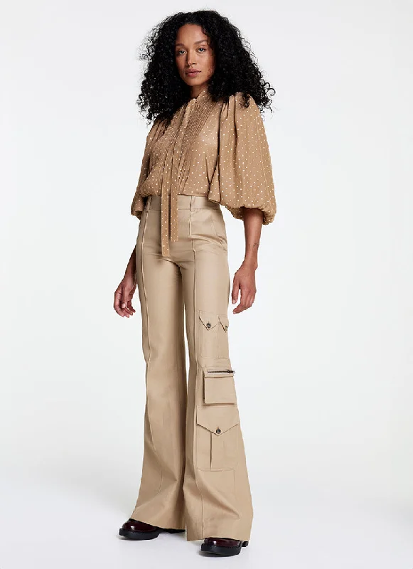 Wide Leg Cargo Trouser