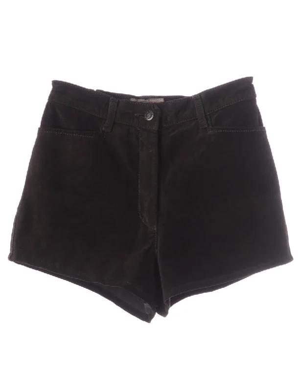 Label Naomi Suede Shorts